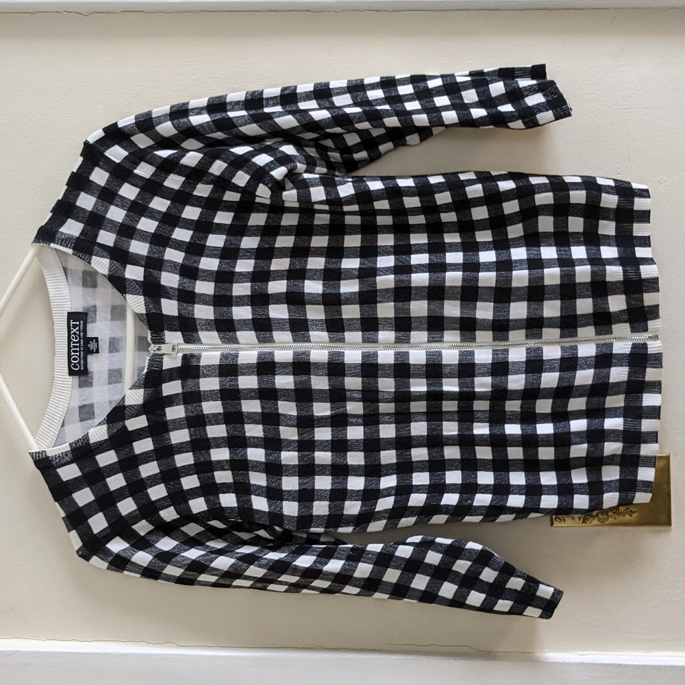 Lord and Taylor Context Cardigan Sweater size Medium